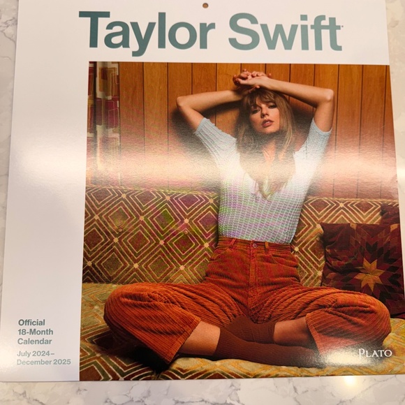 Taylor Swift Official 2025 12"x24" Square Wall Calendar - Picture 1 of 2
